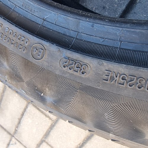 245 45 r19 Continental PremiumContact 6 3522г. 7мм