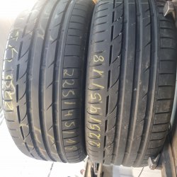 Пара шин 225 45 r18 Bridgestone Potenza s001 rsc *18-20г 6мм