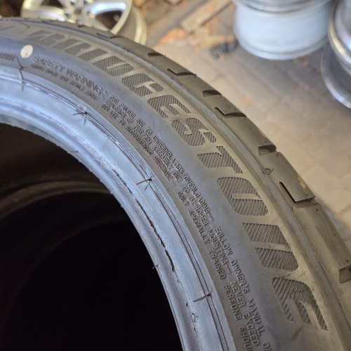 Пара шин 225 45 r18 Bridgestone Potenza s001rsc ☆ 91Y бг. Остаток 7мм
