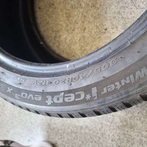 305 40 r20 Hankook Winter icept evo3 x 7mm 4122г