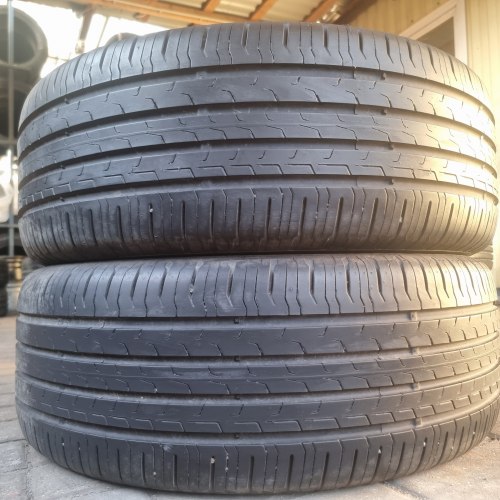 Пара шин 235 55 r18 Continental EcoContact 6 21г. 95%остаток 6мм