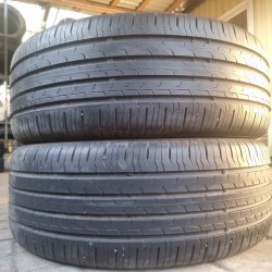 Пара шин 235 55 r18 Continental EcoContact 6 21г. 95%остаток 6мм