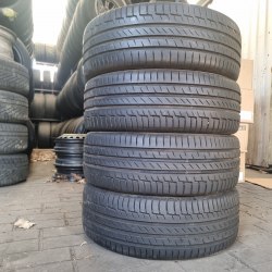 Комплект шин 215 55 r18 Continental PremiumContact6 7mm. 95%остаток