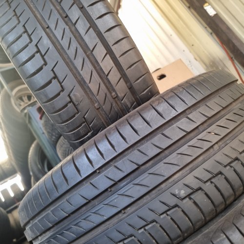 Комплект шин 215 55 r18 Continental PremiumContact6 7mm. 95%остаток