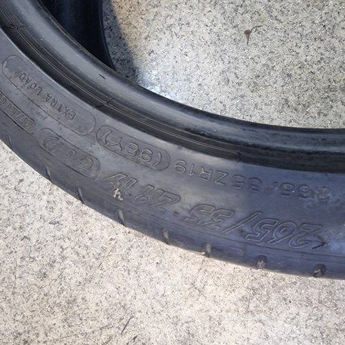 265 35 r19 Michelin Pilot SuperSport MO