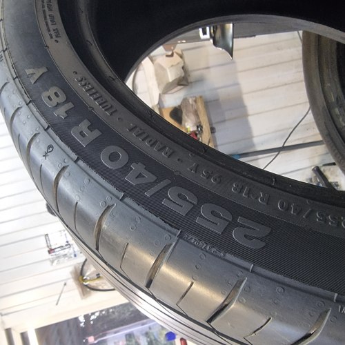 Пара шин 255 40 r18 Continental ContiSportContact5 ssr