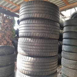 Комплект шин 255 45 r18 Bridgestone Turanza T005 20г.5.2.mm 5.6mm 85% остаток