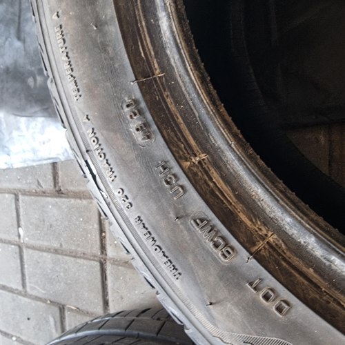 Комплект шин 255 45 r18 Bridgestone Turanza T005 20г.5.2.mm 5.6mm 85% остаток