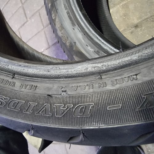 200 55 r17 Dunlop D407 HarleyDavidson 18г. 95%остаток