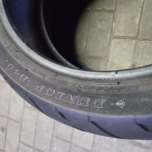 200 55 r17 Dunlop D407 HarleyDavidson 18г. 95%остаток