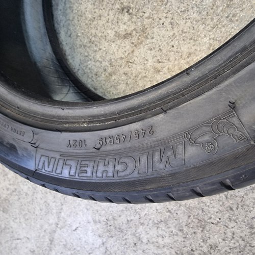 245 45 r19 Michelin Primacy 3 21г 5мм. 80%остаток