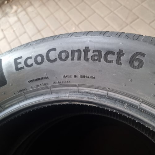 Комплект шин 215 60 r17 Continental Ecocontact 6 22г. 5.5мм 90%остаток