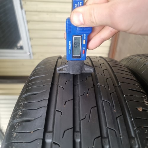 Комплект шин 215 60 r17 Continental Ecocontact 6 22г. 5.5мм 90%остаток