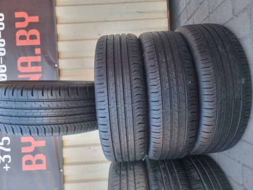 Комплект шин 215 60 r17 Continental ContiEcoContact 6 17г. 7.5мм 6.5mm 90%остаток