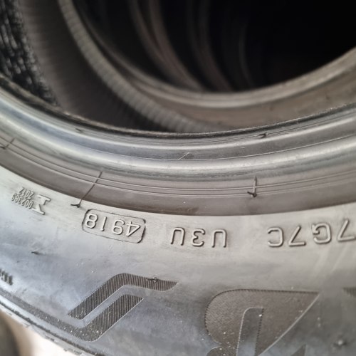 Комплект шин 235 55 r18 Bridgestone Alenza 001 4918г. 85%остаток 5.5-6мм