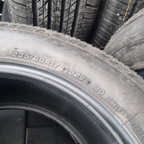 Комплект шин 235 60 r17 Bridgestone Dueler H/L 400 (MO)m/s 99%остаток 7-8mm
