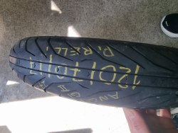 120 70 r17 Pirelli Grand Turismo Angel GT2 2720г. 90%остаток