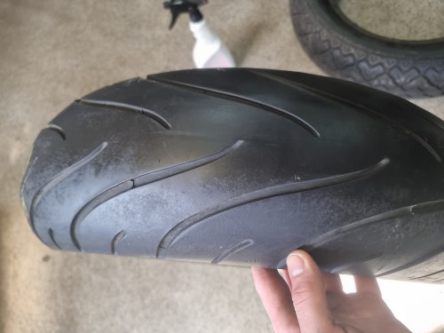 180 55r17 Michelin Pilot road 2 2ct.22 90% остаток