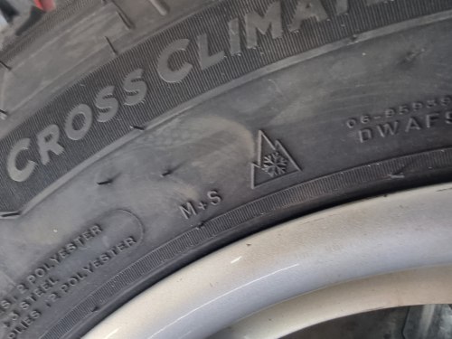 225 75 r16c Michelin CrossClimateCamping 7.5mm 95% остаток 24г