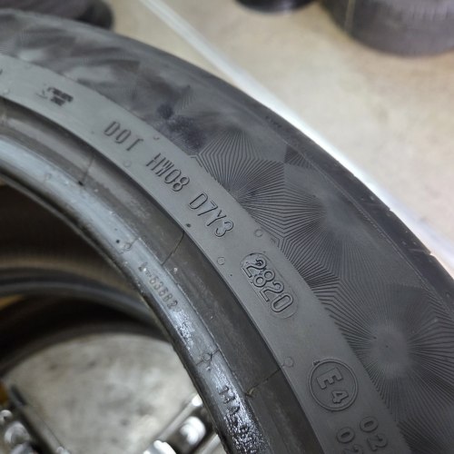 Пара шин 245 45 r20 Continental PremiumContact 6, 20г. АО seal остаток 5.7-6мм