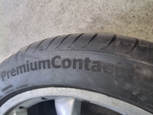 Пара шин 245 45 r20 Continental PremiumContact 6, 20г22г. АО seal, Второе обычное без сеал, 7мм.6мм