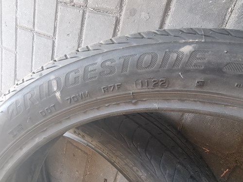 Пара шин 155 60 r20 Bridgestone Ecopia ep 500 21г 22г.6мм 5мм