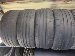 Комплект шин 255 40 R21 Continental Sport Contact 6 R01 21-22г остаток 4.8мм-6мм