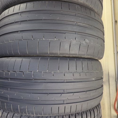 Комплект шин 255 40 R21 Continental Sport Contact 6 R01 21-22г остаток 4.8мм-6мм