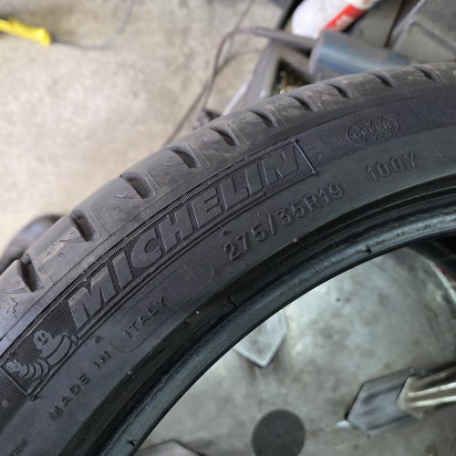 275 35 R19 Michelin Primacy 3 zr ☆ RSC MOE 47н.21г. Остаток 6мм