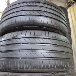 Пара шин 255 45 R18 Continental ContiSportContact 5 19г-21г. Остаток 5.6мм