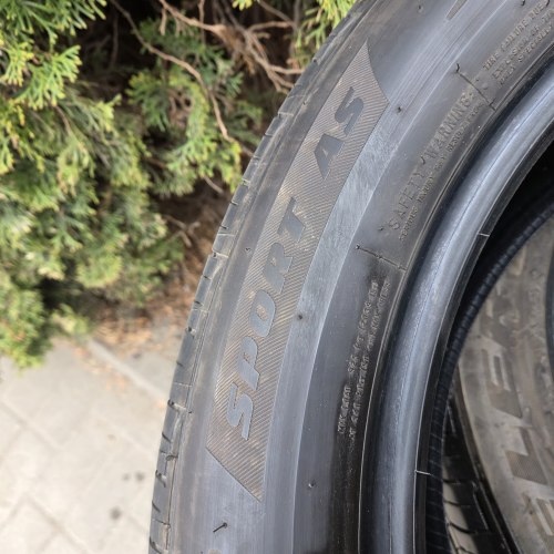 Пара шин 245 50 R19 Bridgestone Dueler H/P sport as ☆ RFT RSC 24г. Остаток 5.2мм