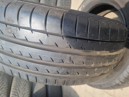 Пара шин 225 55 r17 Yokohama Advan sport v105 7.4mm 99%остаток 4818г