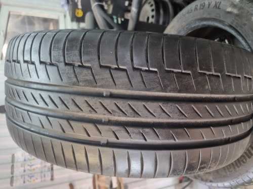 Пара шин 245 45 r19 Continental PremiumContact 6 MO-V 22г. Сост.новой 99%остаток грибок