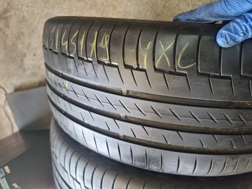 Пара шин 245 45 r19 Continental PremiumContact 6 MO-V 22г. Сост.новой 99%остаток грибок
