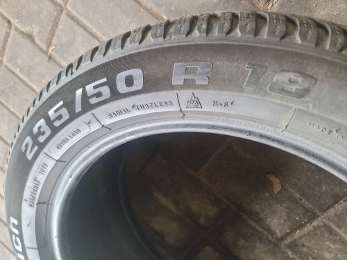 Пара шин 235 50 r18 BF Goodrich g-ForceWinter 6.5mm 90% остаток 2820г.