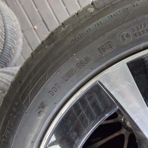 Пара шин 255 45 R18 Continental ContiSportContact 5 19г-21г. Остаток 5.6мм