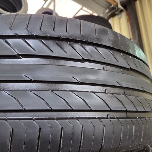 Пара шин 255 45 R18 Continental ContiSportContact 5 19г-21г. Остаток 5.6мм