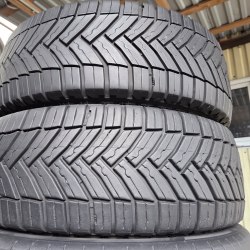 Пара шин 225 55 R17C Michelin Agilis cross climate остаток 7.5мм 21- 24г. Под новое состояние