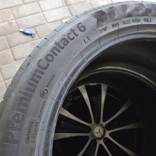 Пара шин 245 45 R19 Continental ContiPremiumContact6 AO 21г остаток 6мм