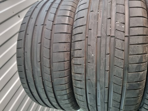 Пара шин 255 45 r18 Dunlop Sport Maxx rt2 22-23г. 7.5-8мм95%остаток