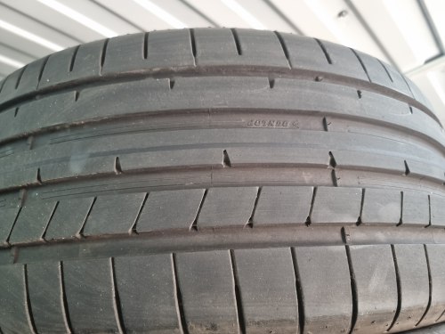 Пара шин 255 45 r18 Dunlop Sport Maxx rt2 22-23г. 7.5-8мм95%остаток