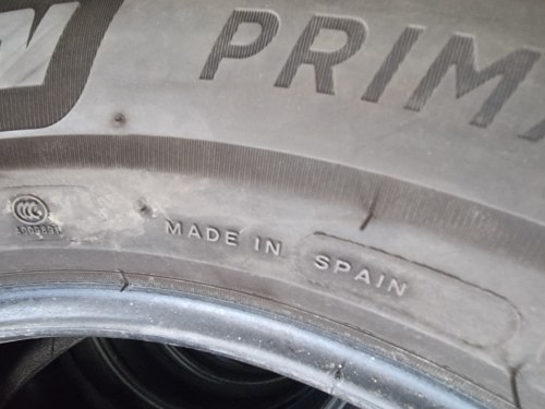 Комплект шин 215 60 r17 Michelin Primacy4 s1 6мм 90%остаток