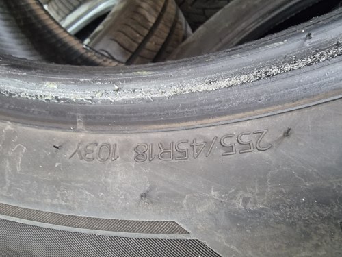 Пара шин 255 45 r18 Hankook Ventus s1 evo 3 ☆ 5.5мм
