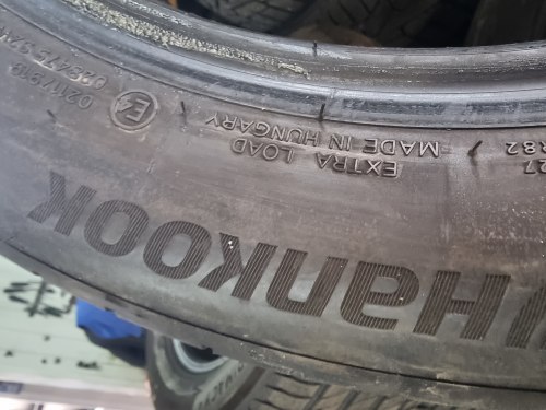 Пара шин 255 45 r18 Hankook Ventus s1 evo 3 ☆ 5.5мм