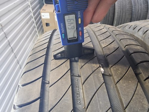 Комплект шин 225 55 r18 Michelin Primacy 4 6мм-6.5мм 90%остаток 22.22.22.19
