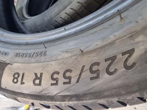 Комплект шин 225 55 r18 Michelin Primacy 4 6мм-6.5мм 90%остаток 22.22.22.19