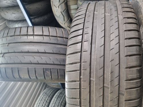 Пара шин 235 50 r20 Michelin Pilot sport 4 suv (J LR)5.8мм 85%остаток 20г