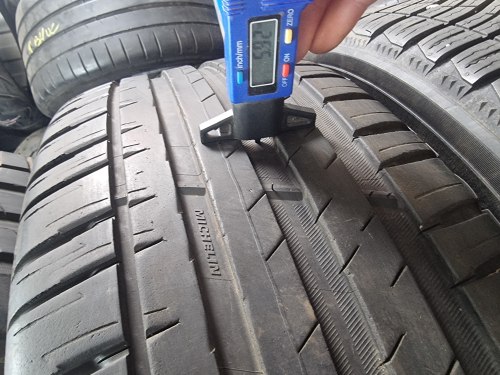 Пара шин 235 50 r20 Michelin Pilot sport 4 suv (J LR)5.8мм 85%остаток 20г
