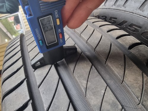 Пара шин 215 50 r18 Michelin Primacy 4+ 6.5-7мм 23-24г 95%остаток