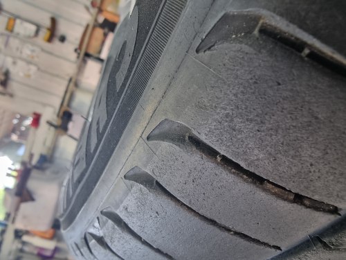 245 45 r19 Michelin Primacy 4 POL параллон acoustic 6,8мм 90%остаток корд. Латка